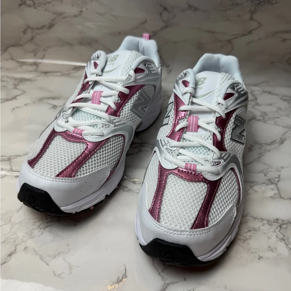 New Balance 530 White Pink US Men’s Size 8,5/ Women’s 10 MR530PK - Picture 2 of 9